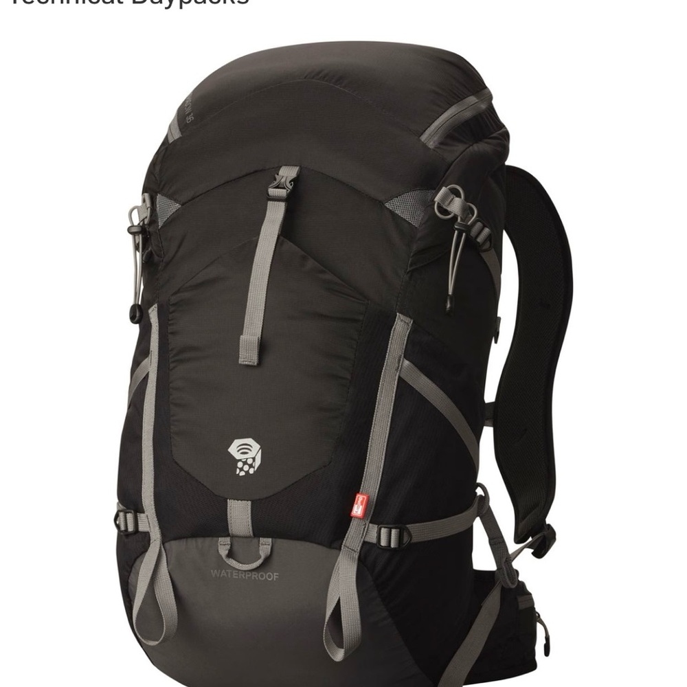 Mountain Hardwear Black and Gray Backpack
